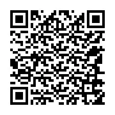 QR код за телефонен номер +12546755860