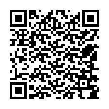 Código QR para número de telefone +12546784497