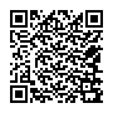 QR Code pour le numéro de téléphone +12546791433