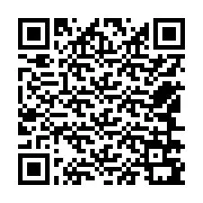 QR Code pour le numéro de téléphone +12546791437