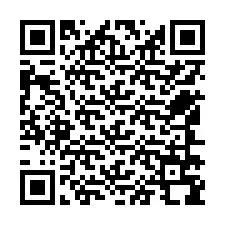 QR-code voor telefoonnummer +12546798443