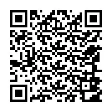 Kode QR untuk nomor Telepon +12546802806