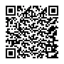 QR код за телефонен номер +12546812435