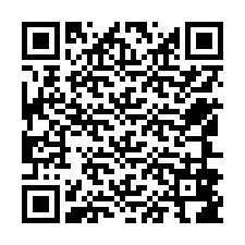 Código QR para número de teléfono +12546886803