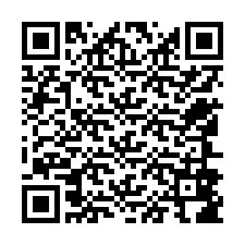 QR-code voor telefoonnummer +12546886849