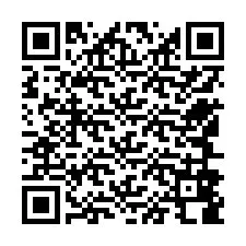 Código QR para número de teléfono +12546888836