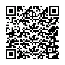 QR-kood telefoninumbri jaoks +12546902176