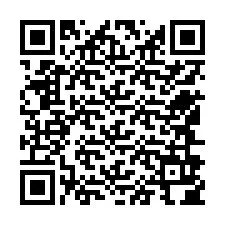 QR-code voor telefoonnummer +12546904476