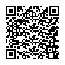 QR-code voor telefoonnummer +12546940864