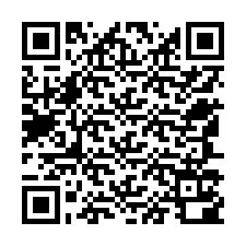 Codice QR per il numero di telefono +12547100644