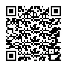 QR kód a telefonszámhoz +12547110749