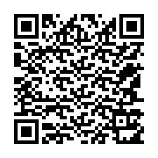 QR код за телефонен номер +12547111471