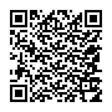 Código QR para número de teléfono +12547114974