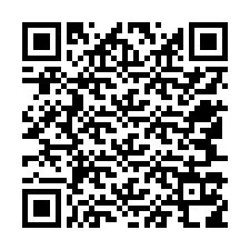 QR-koodi puhelinnumerolle +12547118438