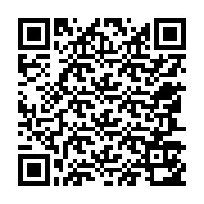 Codice QR per il numero di telefono +12547152958