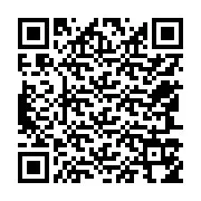 Kode QR untuk nomor Telepon +12547154419