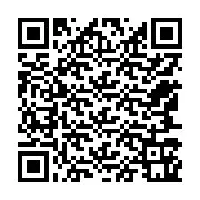 QR kód a telefonszámhoz +12547161085