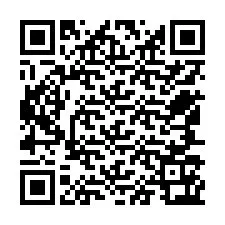 QR Code สำหรับหมายเลขโทรศัพท์ +12547163383