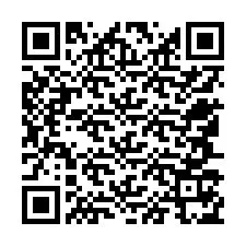 QR-код для номера телефона +12547175378