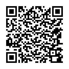 QR Code pour le numéro de téléphone +12547180152