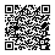 QR kód a telefonszámhoz +12547180157