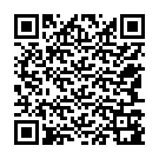 QR код за телефонен номер +12547181024