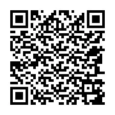 Codice QR per il numero di telefono +12547187418