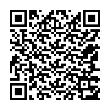 Kode QR untuk nomor Telepon +12547353685