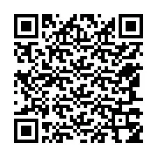 Kode QR untuk nomor Telepon +12547354012