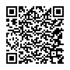 Kode QR untuk nomor Telepon +12547358972
