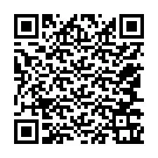 QR Code สำหรับหมายเลขโทรศัพท์ +12547361739