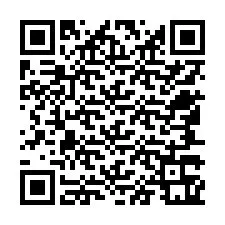 QR kód a telefonszámhoz +12547361888