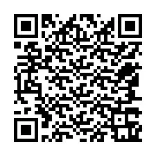 QR-code voor telefoonnummer +12547361889