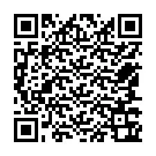 Kode QR untuk nomor Telepon +12547362587