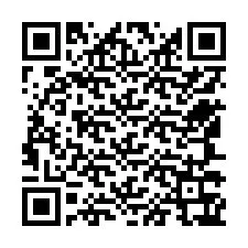 Codice QR per il numero di telefono +12547367206