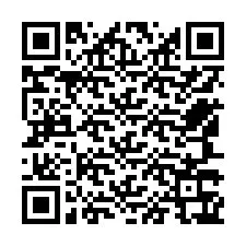 QR-koodi puhelinnumerolle +12547367907