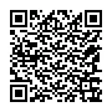 QR Code pour le numéro de téléphone +12547367911