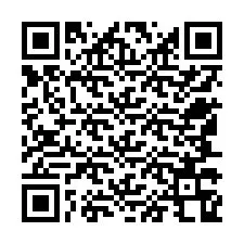 QR код за телефонен номер +12547368594