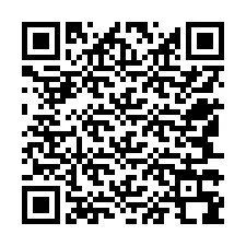 Código QR para número de teléfono +12547398434