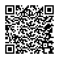 QR-код для номера телефона +12547398679