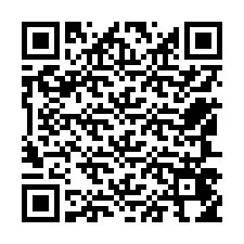 Codice QR per il numero di telefono +12547454617