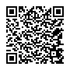 Codice QR per il numero di telefono +12547457583