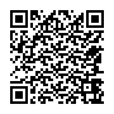 Codice QR per il numero di telefono +12547467886