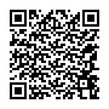 QR код за телефонен номер +12547468750