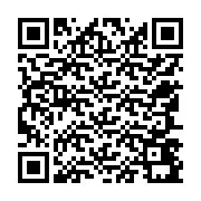 QR-code voor telefoonnummer +12547491348