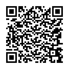 Código QR para número de teléfono +12547499018