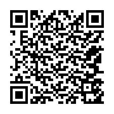Codice QR per il numero di telefono +12547551335
