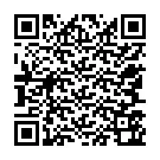 Kod QR dla numeru telefonu +12547562138