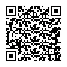 Kode QR untuk nomor Telepon +12547565232