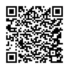 Codice QR per il numero di telefono +12547570370